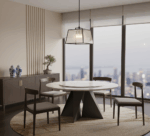 Basalto Dining Table – Pusat Perhatian Mewah & Berkelanjutan - Gambar 3