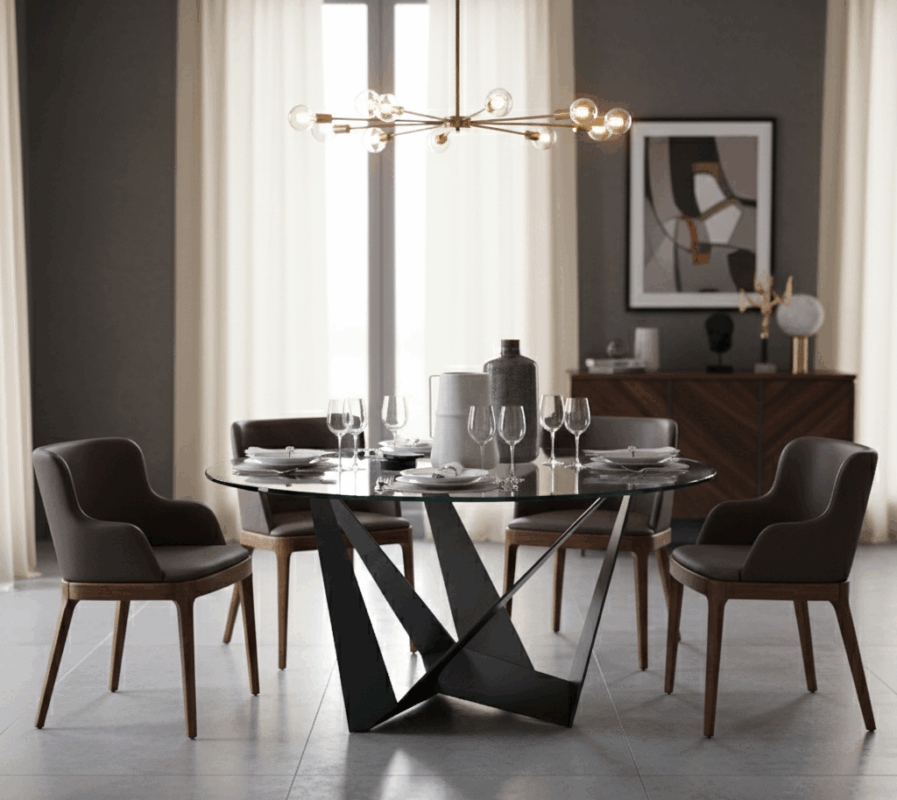 Vorra Dining Table – Santapan Modern Pada Keanggunan Abadi.Â