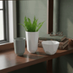 Urbanloft Home Grazi A Ceramic Vase Decoration - Image 3