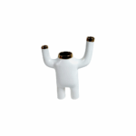 Kind White Ceramic Decoration - Image 3