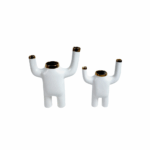 Kind Vas Keramik Putih – Seni Premium dan Aksen Interior