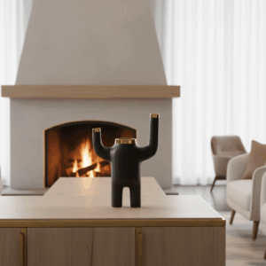 Kind Ceramic Vase Decoration - Black - Image 5