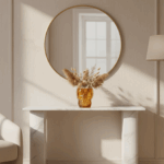 Koshi Yellow Medium Vas Kaca – Elegan & Memikat Ruang Anda - Gambar 3