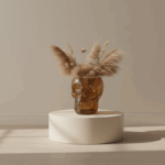 Koshi Yellow Medium Vas Kaca – Elegan & Memikat Ruang Anda - Gambar 2