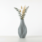 Marion Ceramic Vase Decoration - Grey L - Image 2
