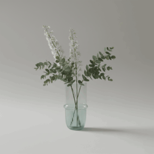 Olten Large Blue Vas Kaca – Revolusioner untuk Dekorasi - Gambar 2