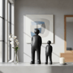 Patsy Patung Keramik Hitam – Figur Dekoratif Ikonik Berkelas - Gambar 5