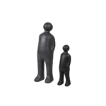 Patsy Patung Keramik Hitam – Figur Dekoratif Ikonik Berkelas