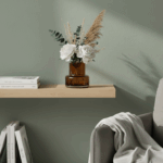 Sierre Short Yellow Vas Kaca – Vas Dekorasi Unik & Mewah - Gambar 2