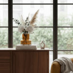 Sierre Short Yellow Vas Kaca – Vas Dekorasi Unik & Mewah - Gambar 3