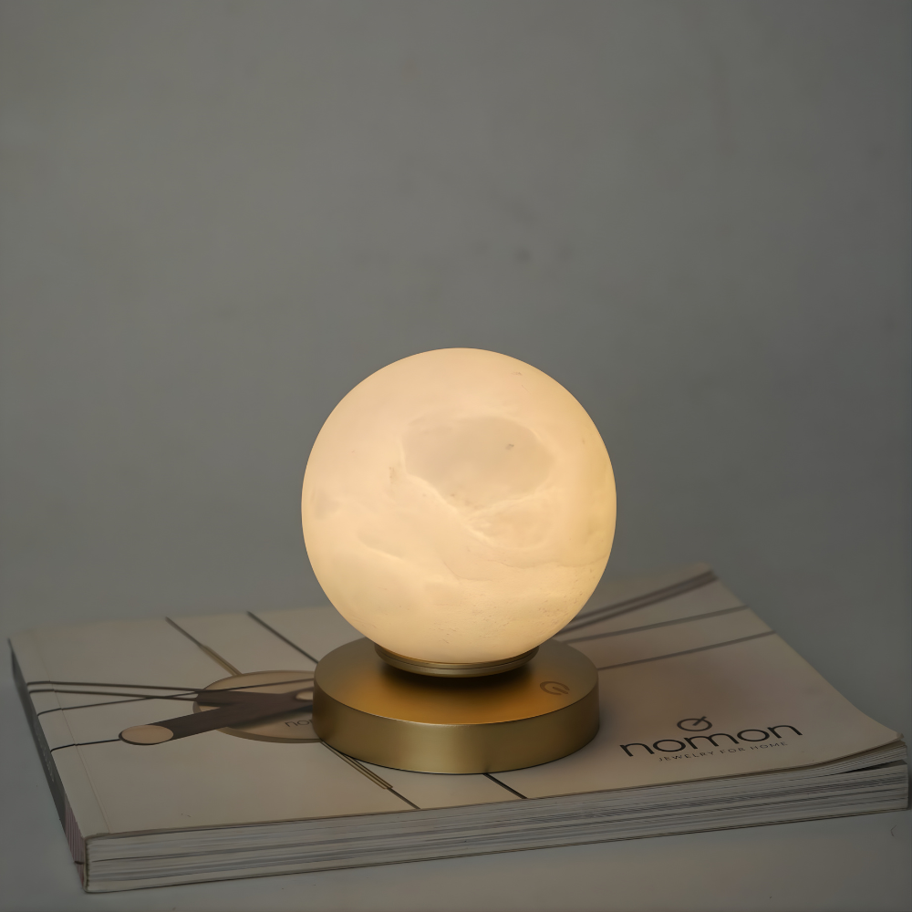 Orbix Table Lamp - Elegan, Mewah & Mudah Dibawa