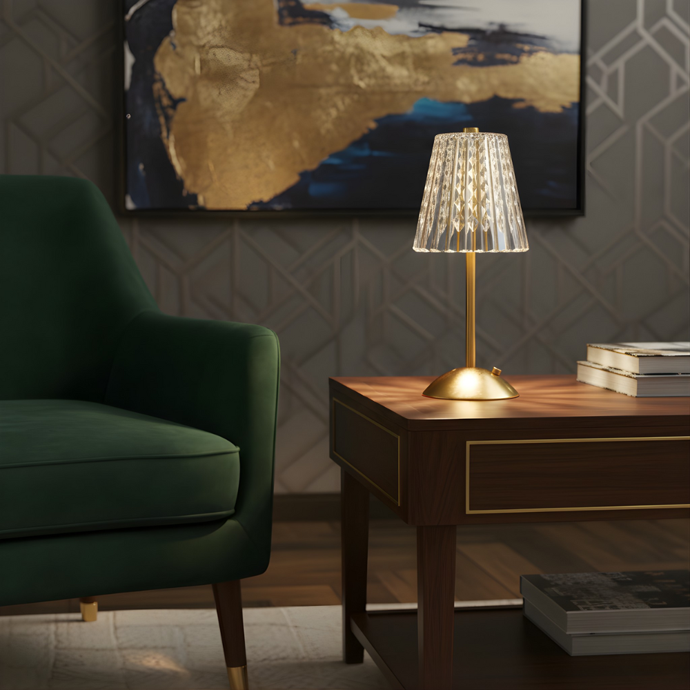 Eltron Table Lamp Emas - Mewah, Premium &amp; Serbaguna