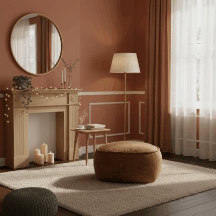 Rin Kecil (Ottoman) Coklat – Esensial Hidup yang Elegan