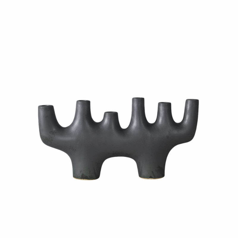 Balboa Tempat Lilin Hitam – Ornamen Modern yang Menawan