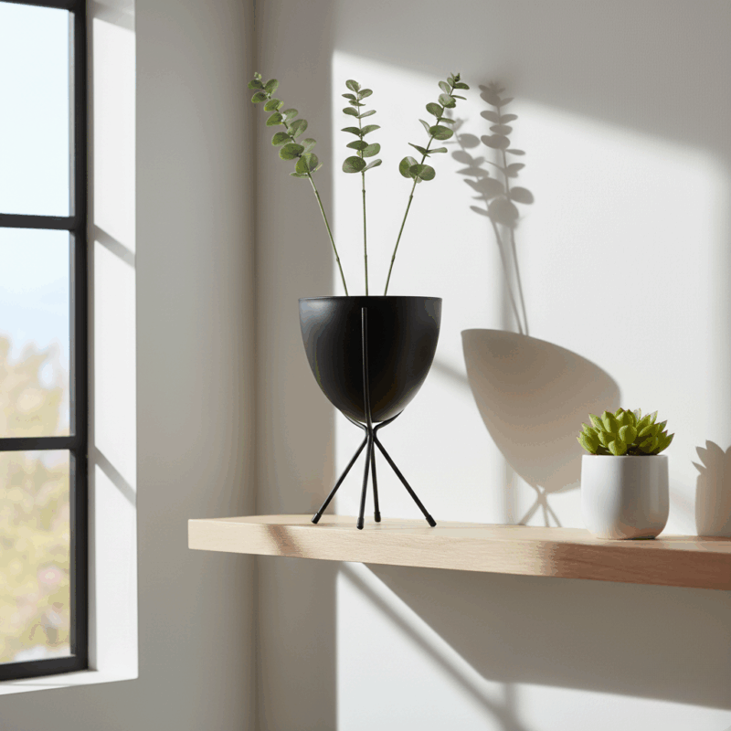 Osh Vas Hitam – Keindahan Abadi &amp; Home Decoration Premium