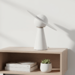 Saturnus Ceramic Decoration - White - Image 4