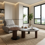 NARA PLANE Coffee Table – Grey - Image 2