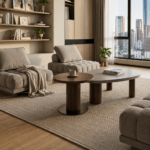 NARA PLANE Coffee Table – Walnut - Image 5