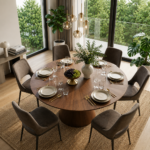 ANECY 1.8 Dining Table - Gambar 4