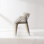 Ellka Chair - Clear - Gambar 2